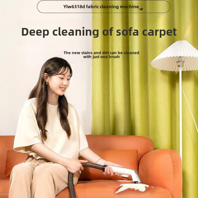 Cross-Border Yili Fabric Sofa Cleaning Machine Carpet Curtain Cleaner Small Spray and Suction Integrated Household Vacuum Cleaner