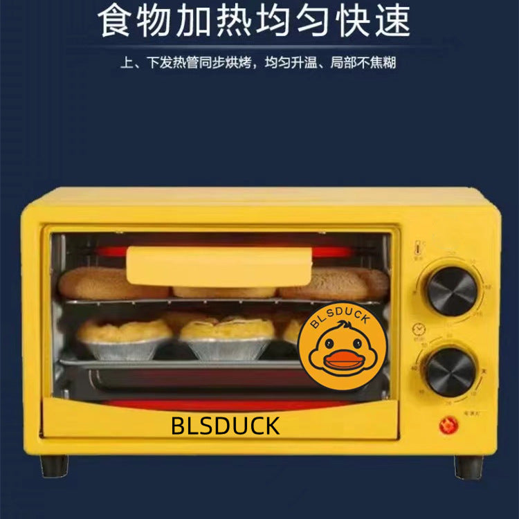 Small Yellow Duck Electric Oven Wholesale Home Use and Commercial Use Air Barbecue Grill Large Capacity Mini Oven Fine Gifts