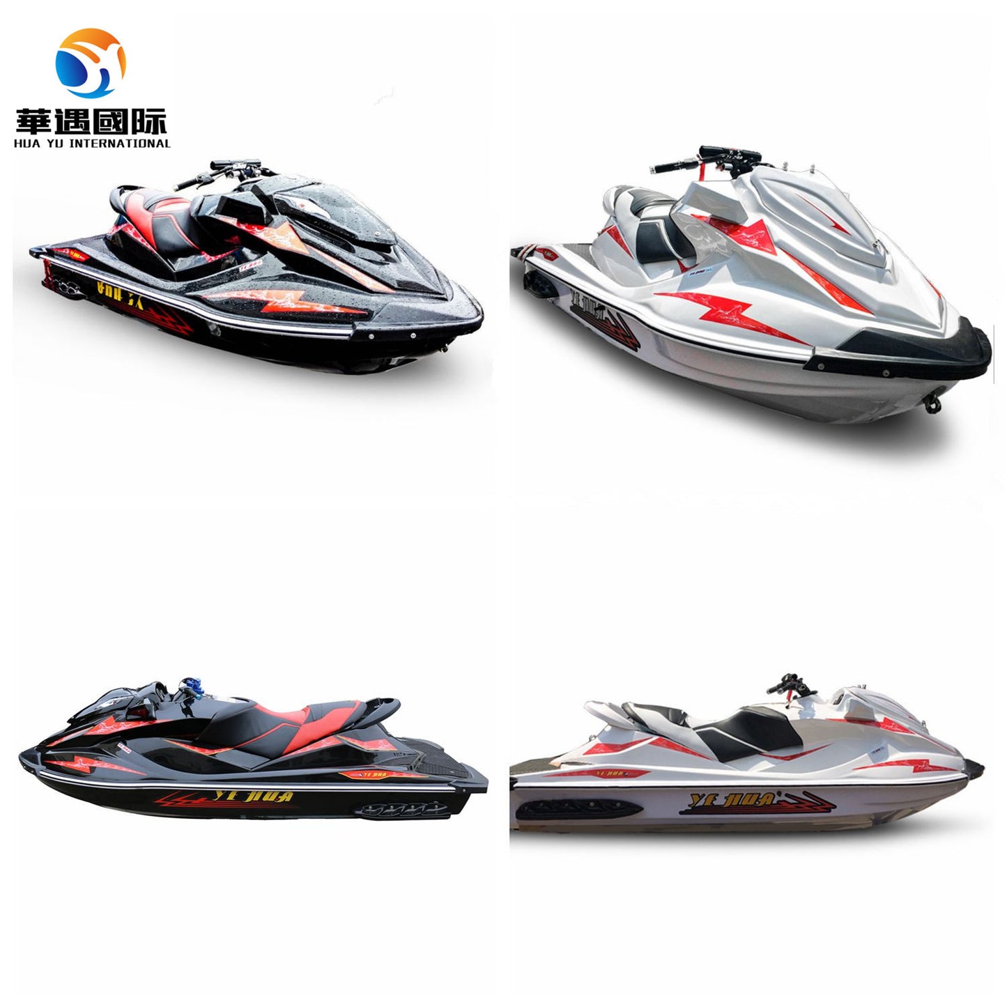 1300CC jet ski Three-body Jet Ski85Horsepower Engine Electric Motorboat Speedboat Watercraft