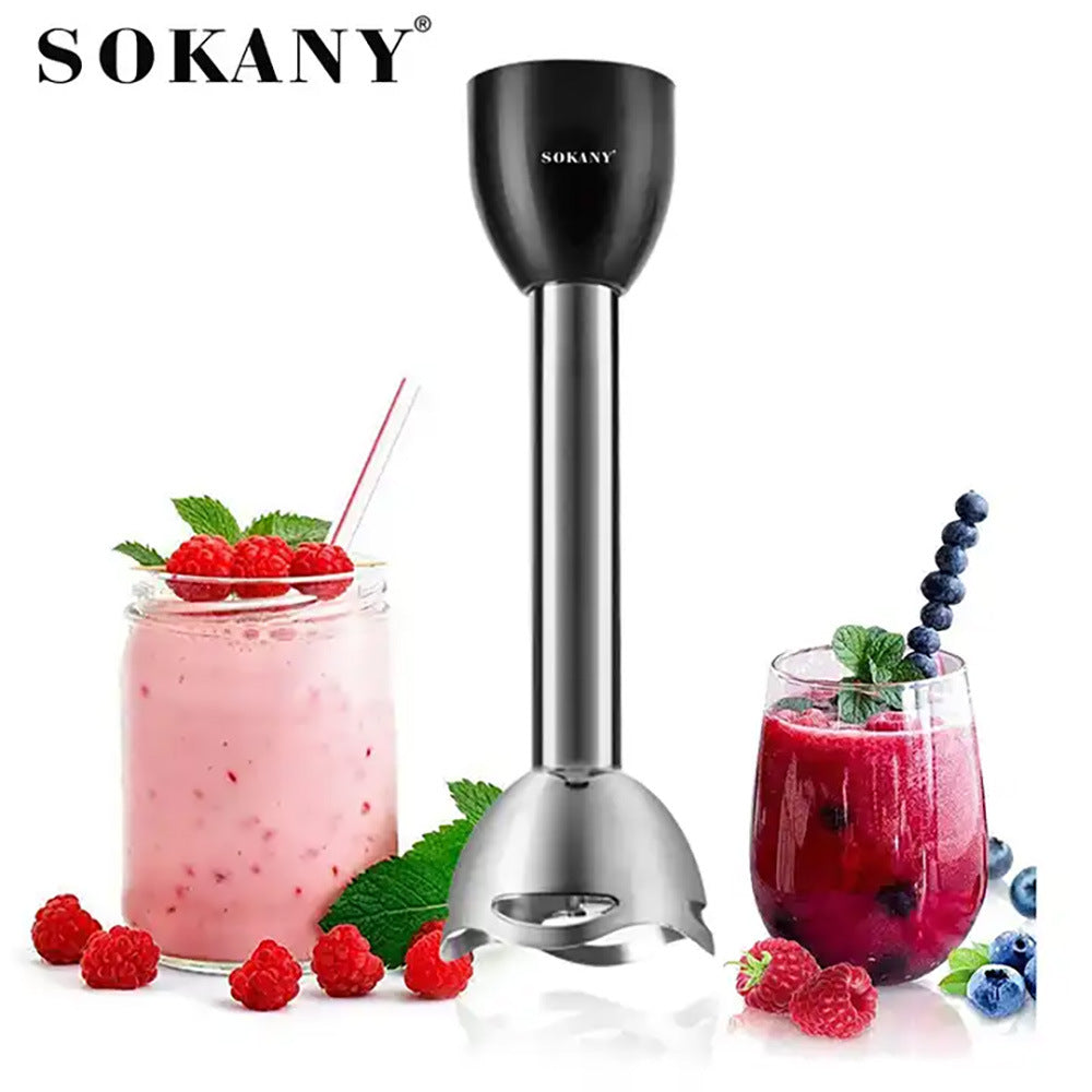 Cross-Border European Standard Multifunctional Blender Six-in-One Food Processor Kitchen Handheld Food Processor Baby Food Household Appliance