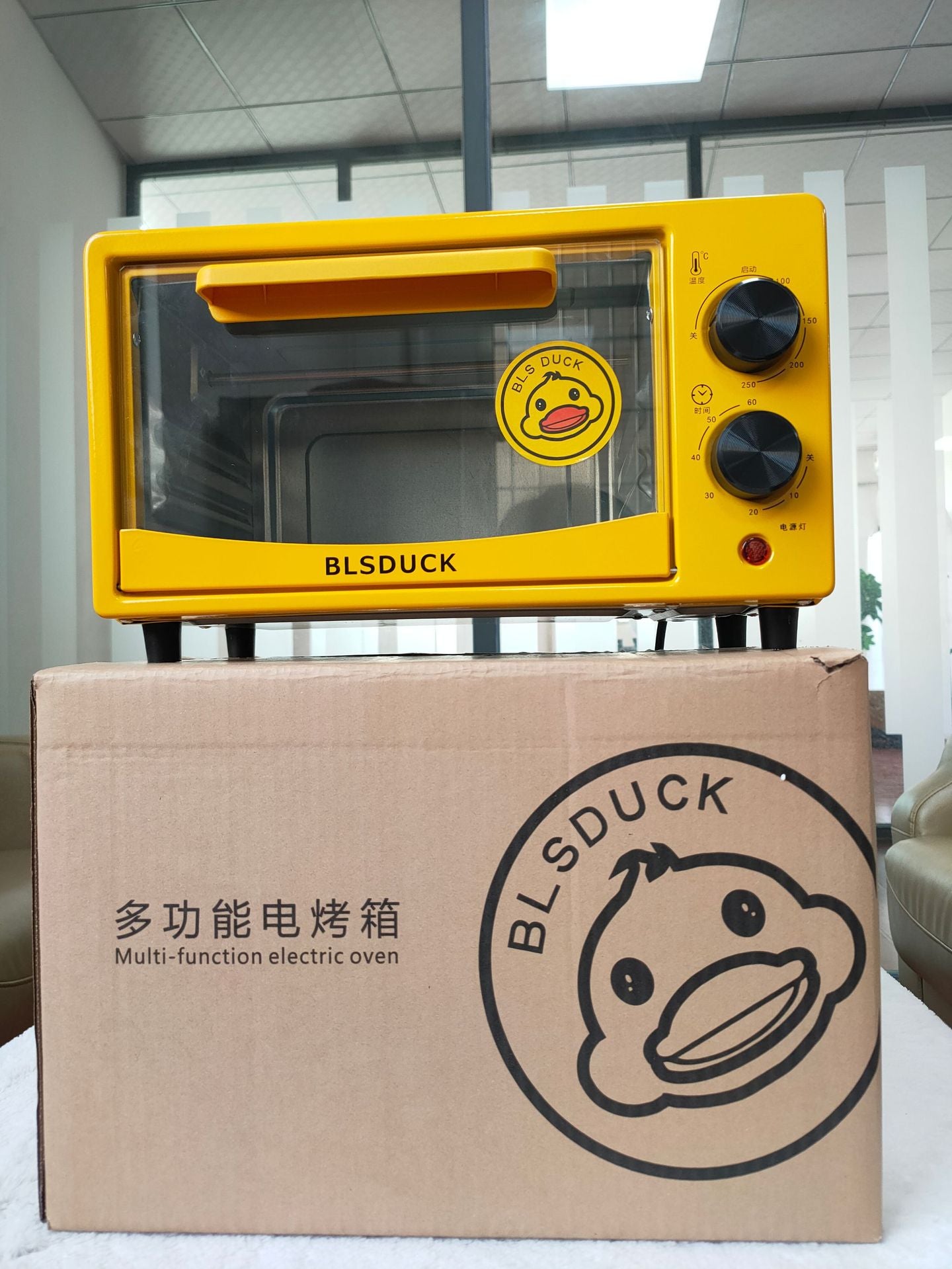 Small Yellow Duck Electric Oven Wholesale Home Use and Commercial Use Air Barbecue Grill Large Capacity Mini Oven Fine Gifts