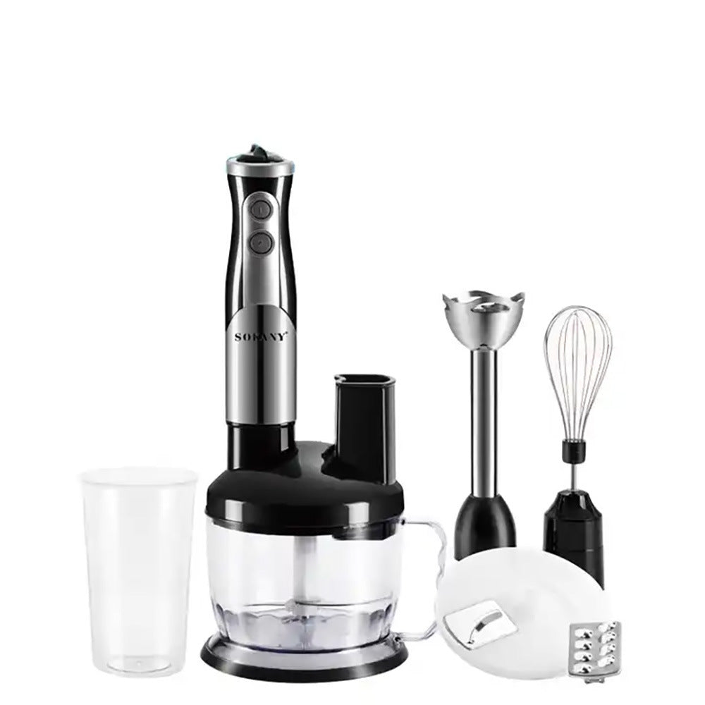 Cross-Border European Standard Multifunctional Blender Six-in-One Food Processor Kitchen Handheld Food Processor Baby Food Household Appliance