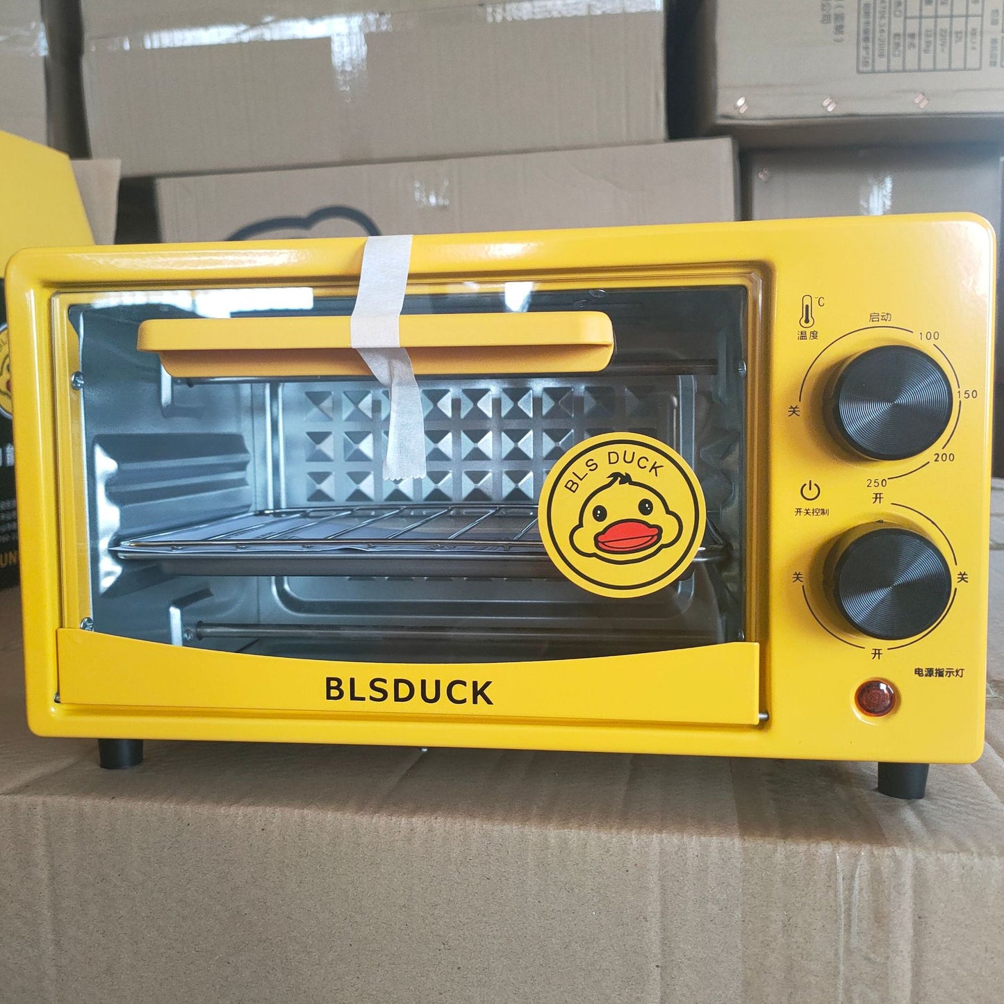 Small Yellow Duck Electric Oven Wholesale Home Use and Commercial Use Air Barbecue Grill Large Capacity Mini Oven Fine Gifts