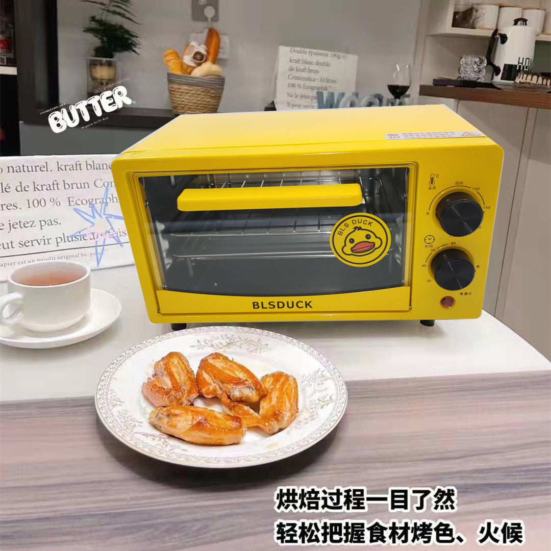 Small Yellow Duck Electric Oven Wholesale Home Use and Commercial Use Air Barbecue Grill Large Capacity Mini Oven Fine Gifts