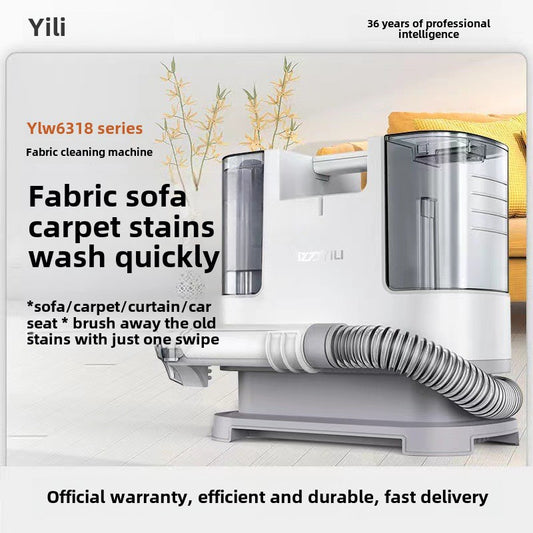 Cross-Border Yili Fabric Sofa Cleaning Machine Carpet Curtain Cleaner Small Spray and Suction Integrated Household Vacuum Cleaner