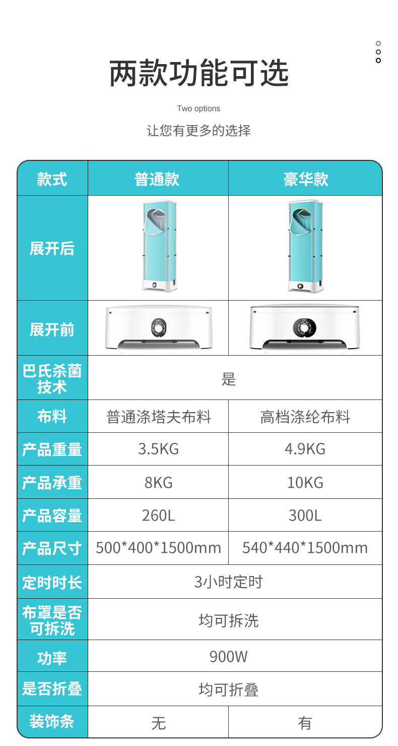 Yangzi Foldable Sterilization Dryer Household Small Clothes Dryer Quick Dryer Clothes Dryer Clothes Airer