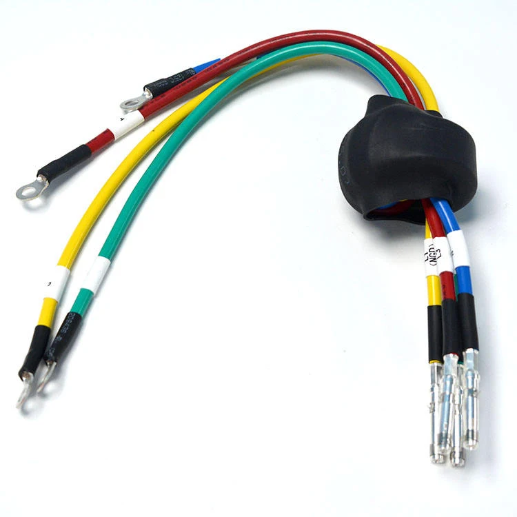 Magnetic-loop power harness